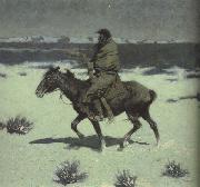 Frederic Remington The Luckless Hunter (mk43) oil painting reproduction